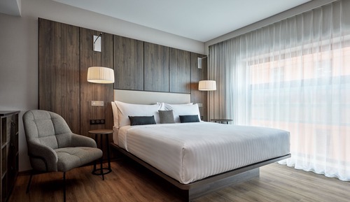 Habitación estándar doble, 1 cama de matrimonio grande, no fumadores