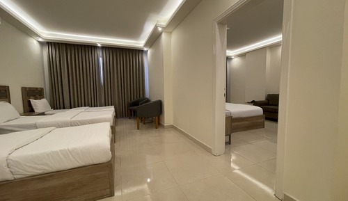 Suite familiar, varias camas, vistas al mar
