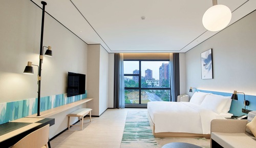 Habitación superior, 1 cama de matrimonio grande