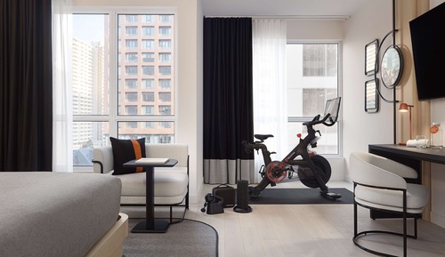 Habitación, 1 cama de matrimonio grande (Peloton Wellness Room With Therabody)