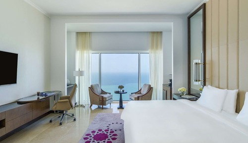 Habitación Deluxe, 1 cama de matrimonio grande, vistas al mar