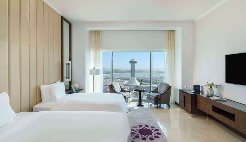 Habitación Deluxe (Twin Bed, Corniche View)