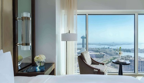Habitación Deluxe, 1 cama de matrimonio grande (Corniche view)