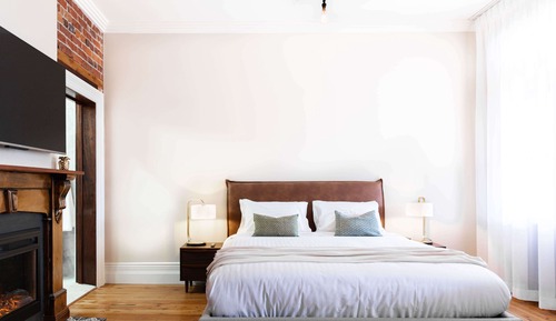 Estudio Deluxe, 1 cama de matrimonio grande, balcón