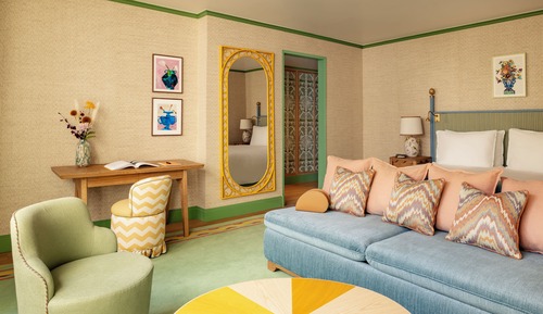 Suite junior, terraza