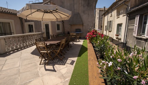Suite panorámica, 1 habitación, cocina básica, vistas a la ciudad (Suite Molière)