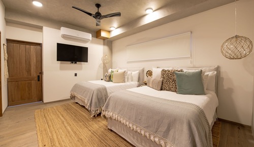 Apartamento Deluxe, 2 habitaciones, vistas a la playa