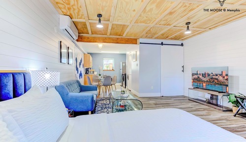 Suite estudio Deluxe, 1 cama de matrimonio, no fumadores, planta baja