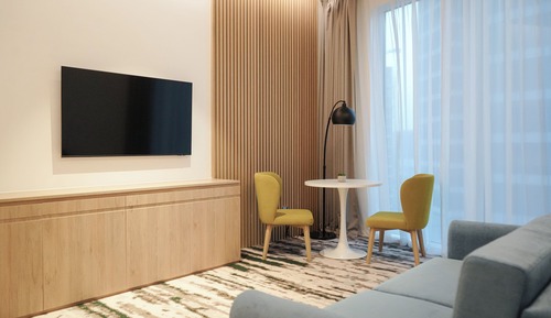 Suite, 1 habitación, fumadores (Burj Khalifa View, Dining Area)