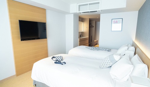 Habitación triple Deluxe, 3 camas individuales, no fumadores (Studio 30)