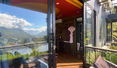 Habitación Deluxe con 2 camas individuales, vistas al valle