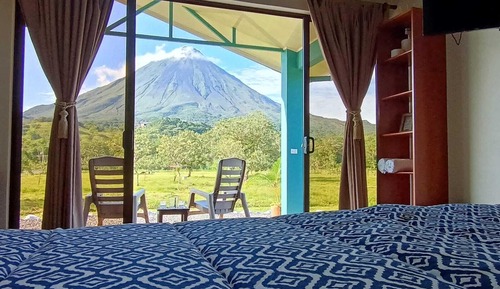 Habitación Deluxe doble, 1 cama de matrimonio grande, no fumadores, vistas a la montaña