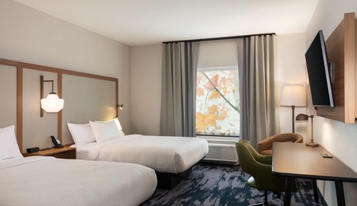 Habitación estándar, 2 camas de matrimonio
