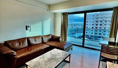 Apartamento de lujo, 1 habitación, balcón, vistas al mar