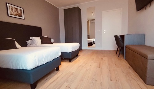 Habitación con 1 cama doble o 2 individuales