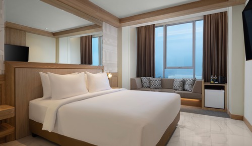 Habitación Premier doble, 1 cama de matrimonio grande