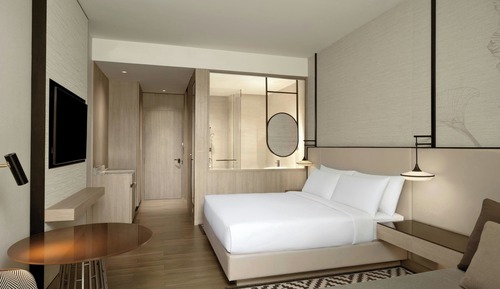 Habitación superior, 1 cama de matrimonio grande
