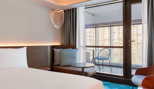 Habitación superior, 1 cama de matrimonio grande