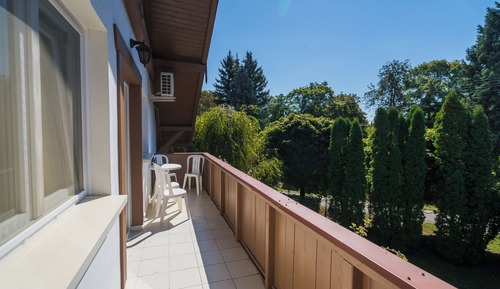 Habitación estándar doble, balcón, vistas al patio