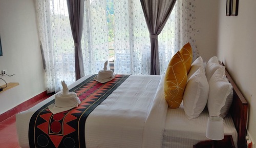 Villa de lujo, 2 habitaciones, vistas al jardín, planta baja