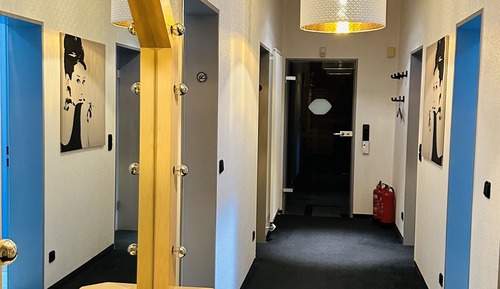 Habitación económica con 2 camas individuales, no fumadores, vistas al jardín