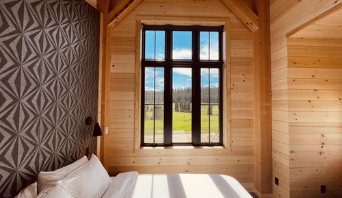 Cabaña de lujo, 2 camas de matrimonio, vistas al valle