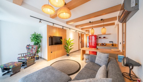 Suite Confort, 1 habitación, balcón, vistas parciales al mar