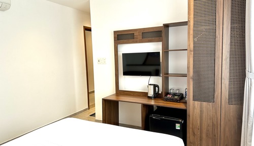Habitación doble superior, 1 cama de matrimonio, vistas al jardín