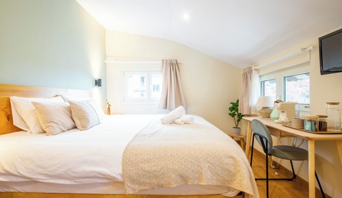 Habitación Deluxe doble, vistas al jardín