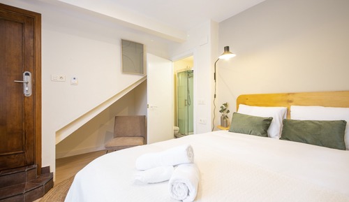 Habitación básica doble, vistas al jardín