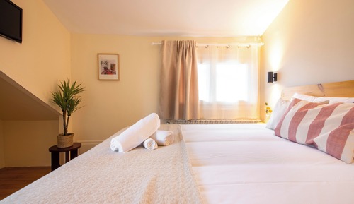 Habitación estándar doble, vistas al jardín