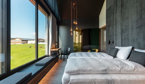 Habitación Premium doble, 1 cama de matrimonio grande, no fumadores, vistas a la montaña