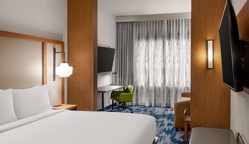 Suite, 1 cama de matrimonio grande con sofá cama