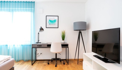 Estudio Deluxe, no fumadores, baño privado