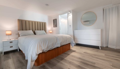 Apartamento básico, 1 cama doble con sofá cama, vistas al mar
