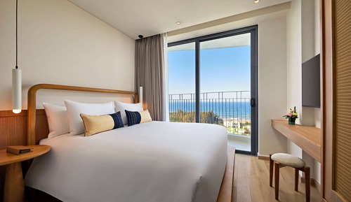 Suite de lujo, 3 habitaciones, vistas al mar