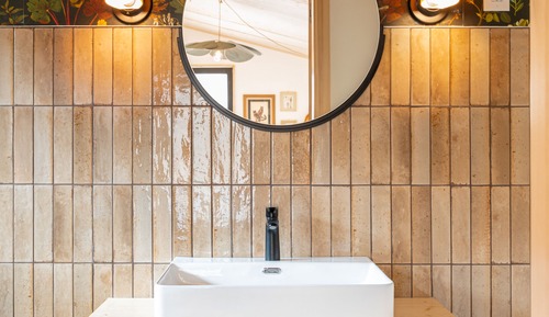 Habitación de diseño, 1 cama de matrimonio grande