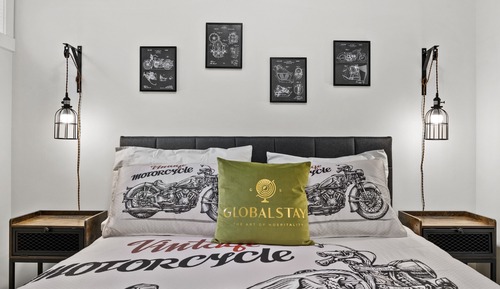Apartamento junior, varias camas, cocina