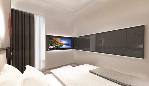 Habitación junior doble, 1 cama de matrimonio grande