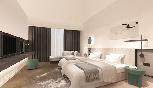 Habitación Grand con 2 camas individuales, 2 camas individuales