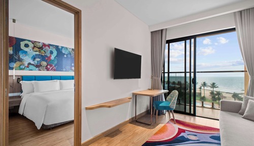 Suite, 2 habitaciones, no fumadores, vistas al mar (Dhawa )
