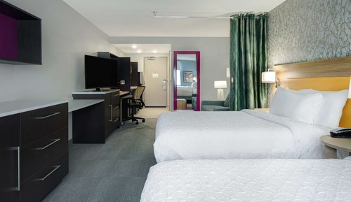 Suite estudio, 2 camas de matrimonio