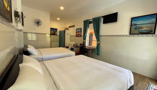 Habitación cuádruple económica