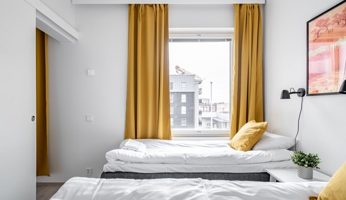 Apartamento estándar, 2 habitaciones, balcón