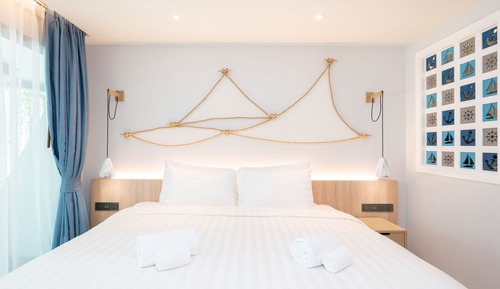 Deluxe Pool Access Double Bed with Partial Pool view