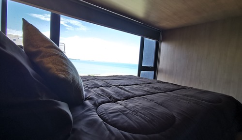 Estudio Premium, 1 cama de matrimonio, bañera, vistas al mar