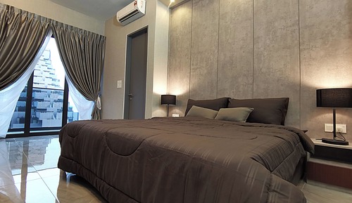 Estudio Premium, 1 cama de matrimonio grande, bañera