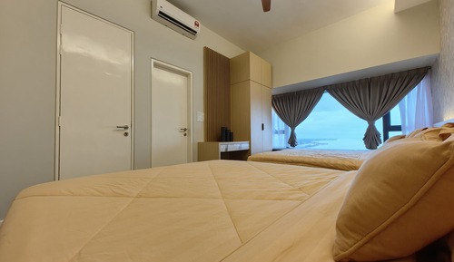 Apartamento ejecutivo, 1 habitación, vistas al mar