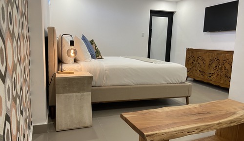 Habitación triple, 1 cama de matrimonio con sofá cama