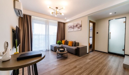 Suite estudio Deluxe, 1 cama de matrimonio